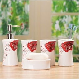 普润多功能陶瓷卫浴四件套 打造清新绿色卫浴空间